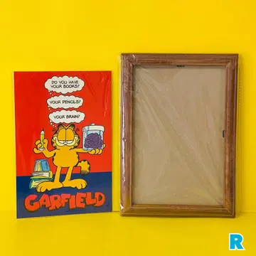 GARFIELD 가필드 포스터 우드 프레임 세트 No.R