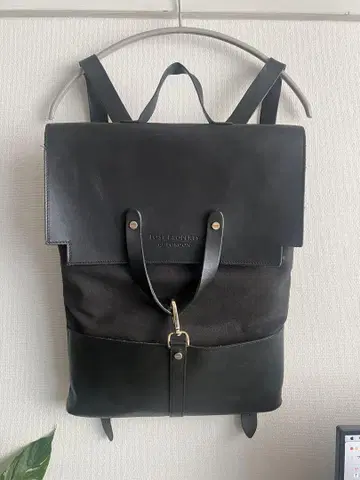 LOST PROPERTY OF LONDON 가죽 백팩 백팩