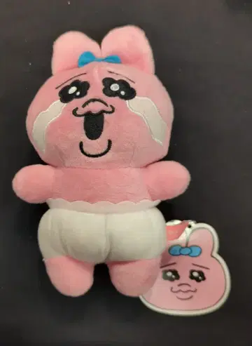 후류 다양한 표정 봉제 인형 빤쮸토끼 우는 얼굴