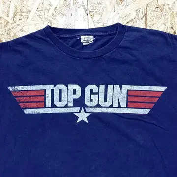 TOP GUN 반팔 티셔츠 M 사이즈 탑 건 US 구제 의류! [414]