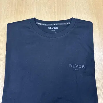 BLVCK 티셔츠 UNO 콜라보 블랙