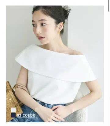 베이스먼트 온라인 케이프 블라우스