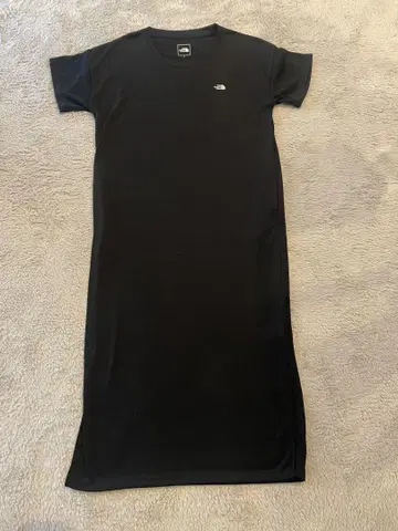 THE NORTH FACE 여성용 롱 원피스 L 자수 로고