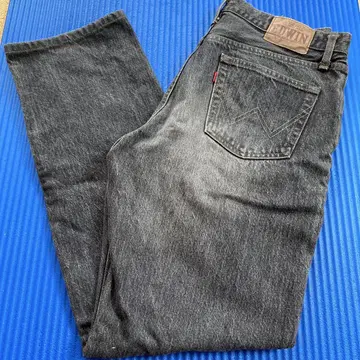 빈티지 EDWIN 블랙 데님