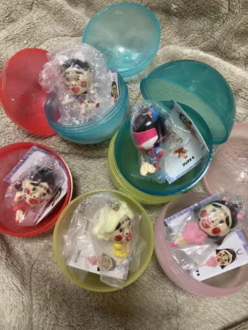 5종 컴플리트 레어 없음 브리아나기간테 마스코트 공 체인 3