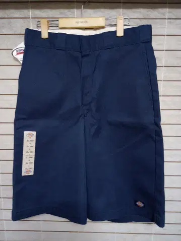 DICKIES 42283NV 하프 팬츠 미사용 데드스탁 W32