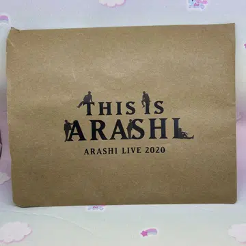 ARASHI LIVE 2020 클리어 지퍼 세트
