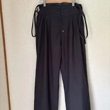 SLOBE IENA 와이드 살로펫 팬츠 그레이