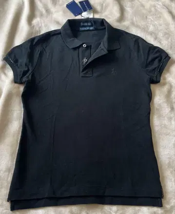 RALPH LAUREN 여성용 폴로 셔츠 L 사이즈 새상품 비즈 자수