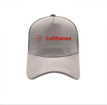 Lufthansa 루프트한자 그레이 캡 야구 모자