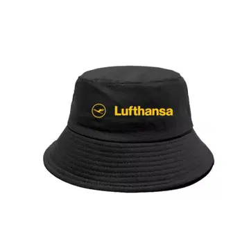 Lufthansa 루프트한자 항공 바게트 햇 밥 햇 파나마 햇