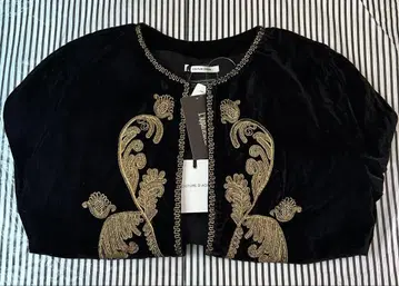 쿠튀르 아담 VELVET EMBROIDERY JACKET