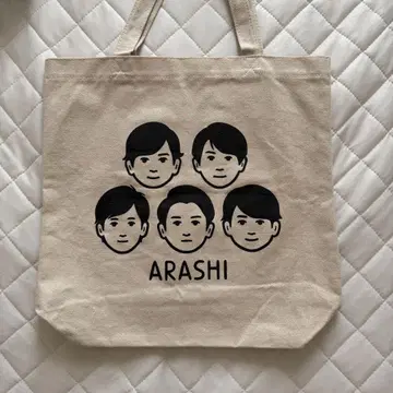 아라시 전시회 토트백