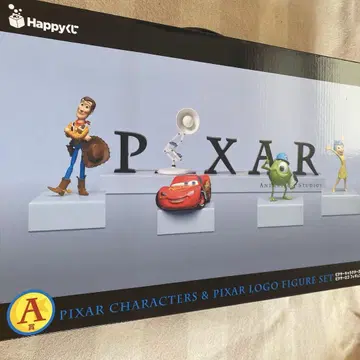 픽사 해피 복권 A상 픽사 캐릭터 & 픽사 로고 피규어