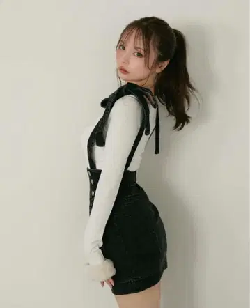 앤드메리 에버리 리본 스커트 M