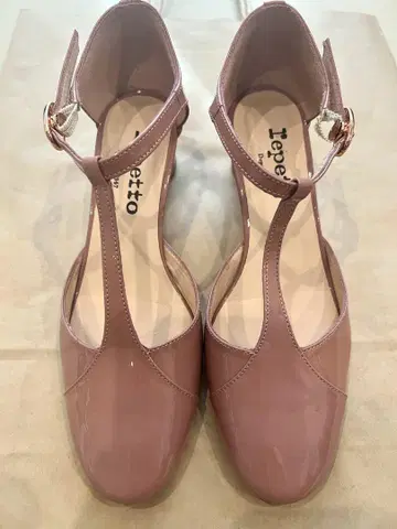 레페토 펌프스 에나멜 핑크 36