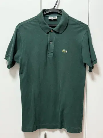 [즉시 구매 가능] Lacoste 다크 그린 피케 셔츠