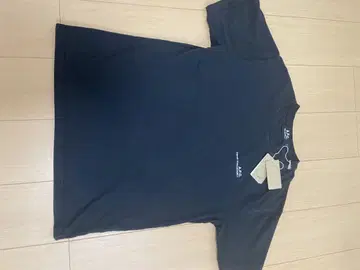 아페쎄 블랙 로고 티셔츠 L