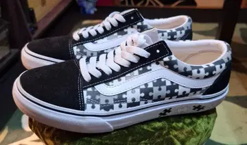 Vans 올드 스쿨 스니커즈 퍼즐 패턴 27cm
