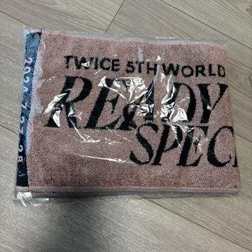 미사용 새상품 twice ready to be 타월 닛산 스타디움