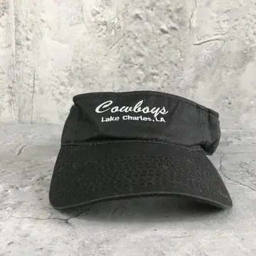 cy382 구제 의류 모자 선바이저 블랙 90s Y2K