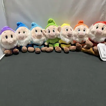 (7-31) 드워프 봉제 인형 7개 세트