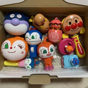 호빵맨 묶음 판매 가챠가챠 짤랑이 코켄이 바이켄맨