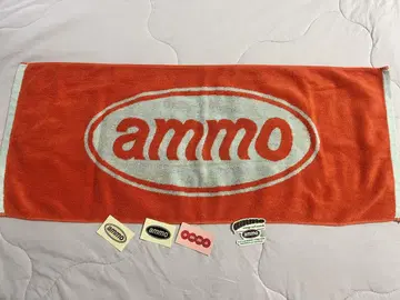 ammo 로고 타월, 스티커
