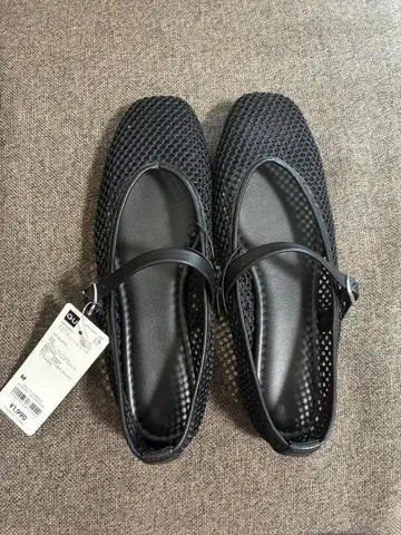 메쉬 멜리 제인 신발