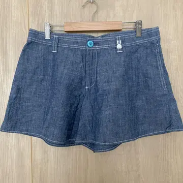CUNE 데님 숏 팬츠