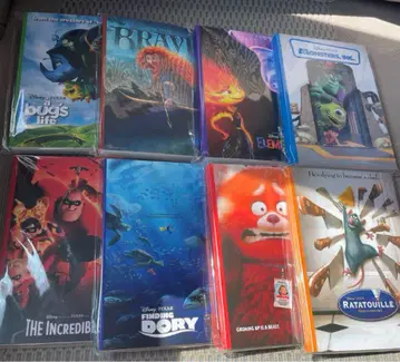 PIXAR 픽사 Happy 복권 H상 엽서 북 컴프 8종