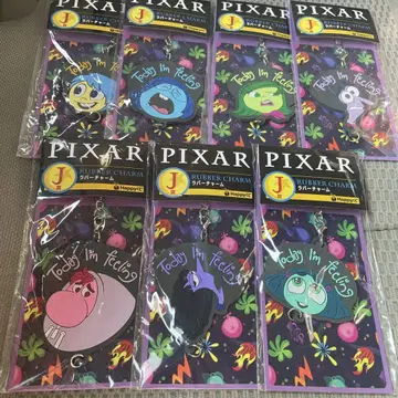 PIXAR 픽사 Happy 복권 J상 러버 참 7종 세트