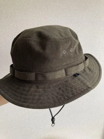 다이와 피어 39 코듀로이 햇 카키 그린
