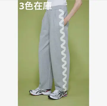 헤린.사이 사이드 라인 컷 팬츠