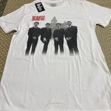 THE BEATLES 비틀즈 티셔츠 M 사이즈 화이트
