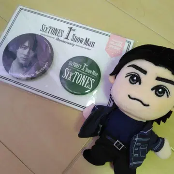 SixTONES 모리모토 신타로 캔뱃지 DREAMBOYS 봉제 인형