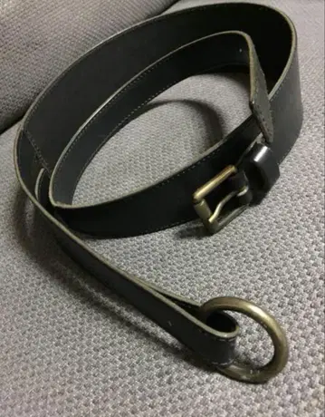 이탈리아제 벨트 블랙