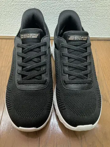 스케쳐스 BOBS 슬립인 스니커즈 블랙 23.5cm
