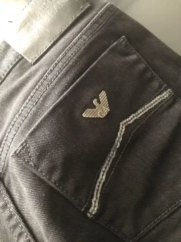 Armani Jeans 블랙 데님