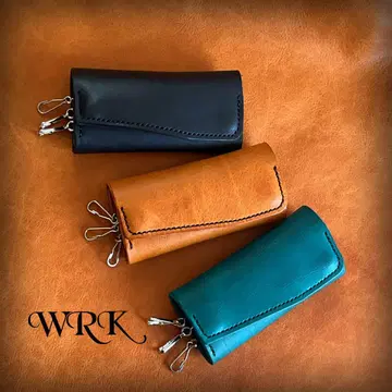 WRK 핸드메이드 가죽 키 케이스