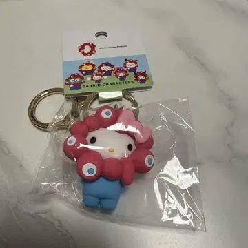 오사카 만국 박람회 밋밋 산리오 입체 마스코트 키링 헬로키티