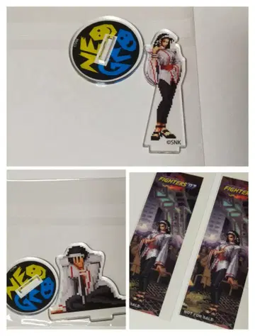 KOF 카구라 치즈루 아크릴 스탠드 클리어 책갈피 SNK store
