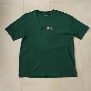 레어 PALACE 자수 그린 티셔츠 XL google