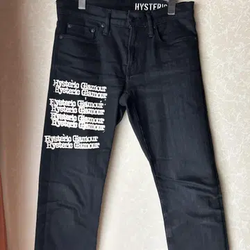 히스테릭 글래머 스트레이트 데님 W28 L32