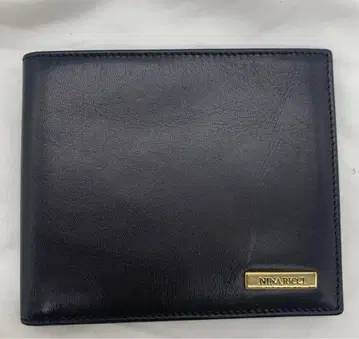 6d42 NINA RICCI 니나리치 두겹 지갑 블랙 가죽