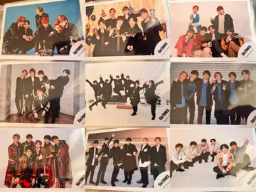 SixTONES 집합 공식 사진 27장 세트