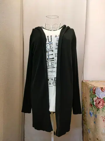 마니풀리테 MANI PULITE 블랙 롱 가디건