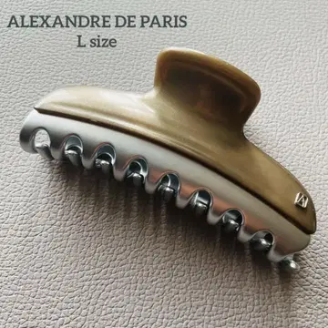 ALEXANDRE DE PARIS 반돔 L 클립 헤어 액세서리