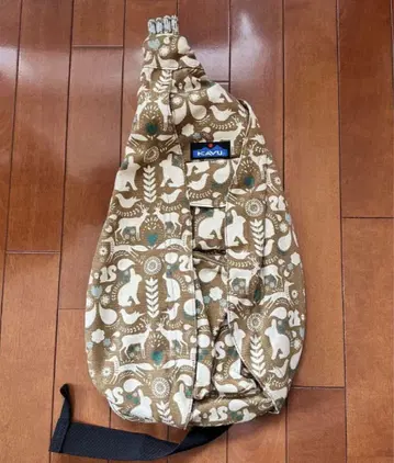 kavu 카부 로프 백 애니멀 무늬