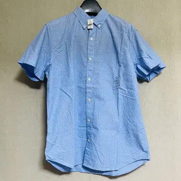 새상품 GAP 갭 반팔 셔츠 스카이블루 M 사이즈